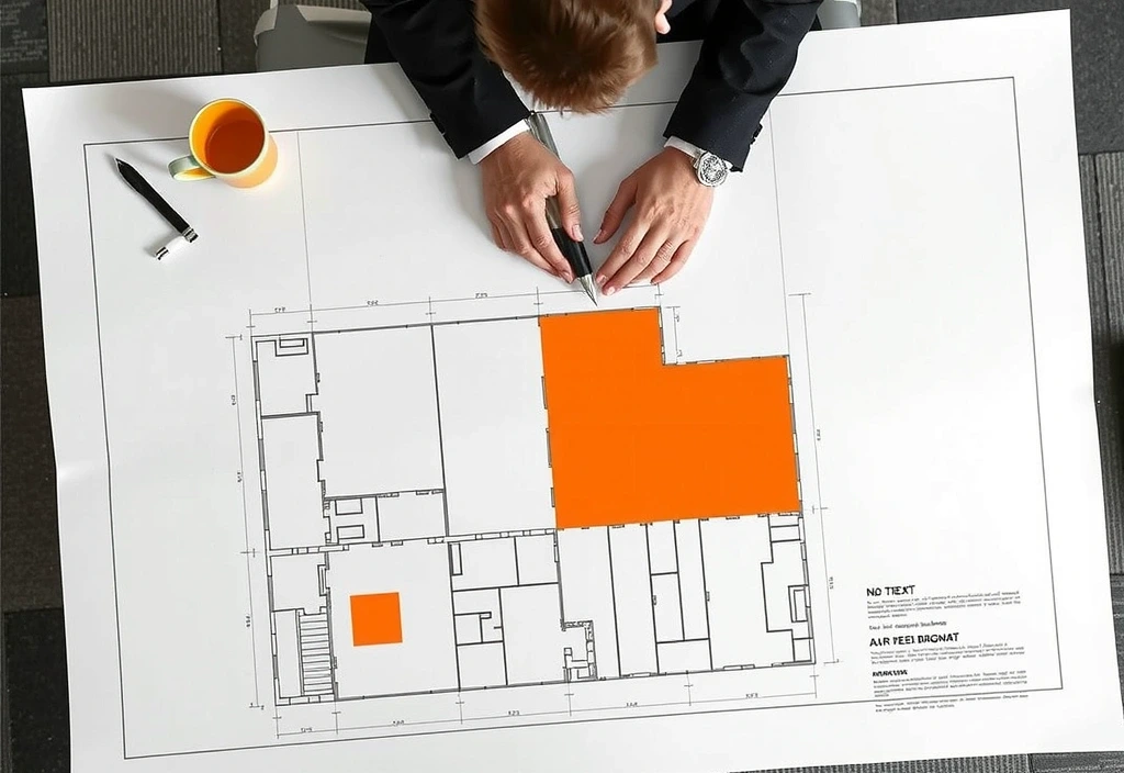 Flächenaufteilung Skizze